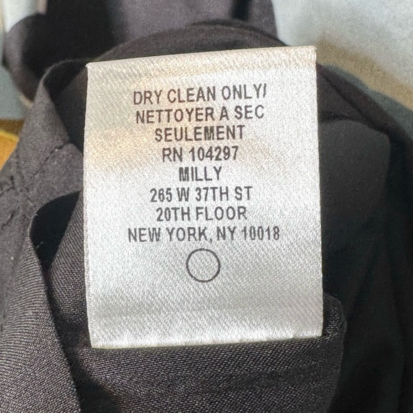 Milly Green Yellow Abstract Print Sheath Dress Size 2 - Picture 11 of 13